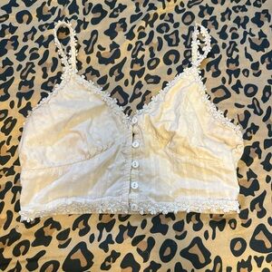 white top with flower designs